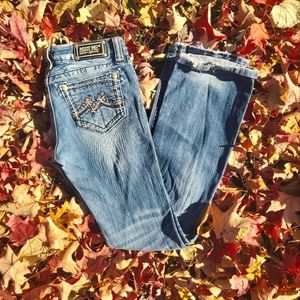 Miss Me Jeans Mid Rise Boot Cut (Size 28)